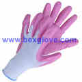 Nitrile Garden Glove, Acabado de espuma